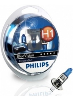 Галогеновая лампа Phillips Н1 12V 55W Три спектра 12258NGDLS2
