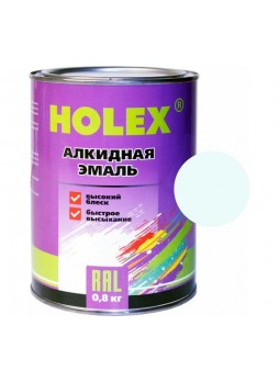 Оптом Алкидная автоэмаль HOLEX 202 белая, 0.8 кг HAS-59014