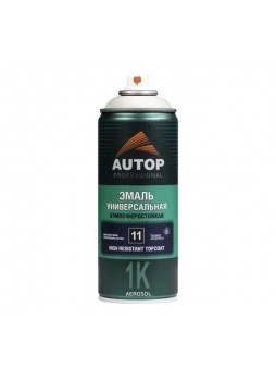 Оптом Алкидная эмаль AUTOP Professional №11 базовая, белый глянцевый, аэрозоль 650 мл ATP-A07831