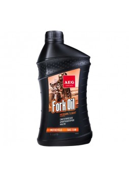 Оптом Амортизаторное масло для вилок мотоциклов AEG Lubricants AEG ForkOil 7.5W синтетическое, 1 л 33622