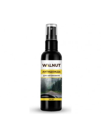 Оптом Антидождь для стекол и зеркал автомобиля WALNUT 200 мл WLN0452