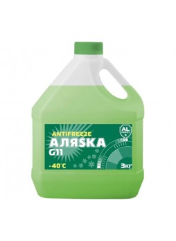 Оптом Антифриз АЛЯSКА 40 G11 green 3 кг 5537