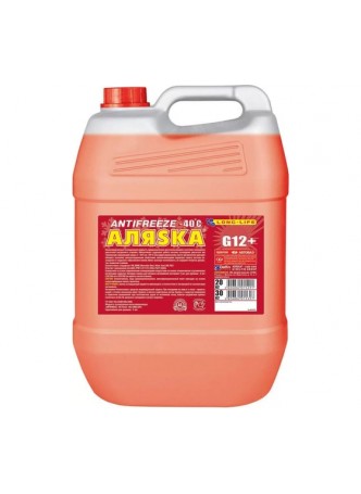 Оптом Антифриз АЛЯSКА Long Life (Лонг Лайф) красный 30 кг 5544