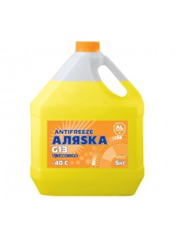 Оптом Антифриз АЛЯSКА LongLife желтый 5 кг 5017