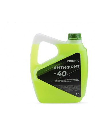 Оптом Антифриз crionic -40 зеленый G11 фасовка 5 кг AGC05056