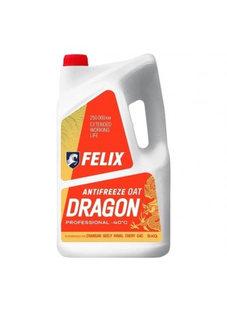 Оптом Антифриз FELIX Dragon, в п/э канистре 5кг 430206405