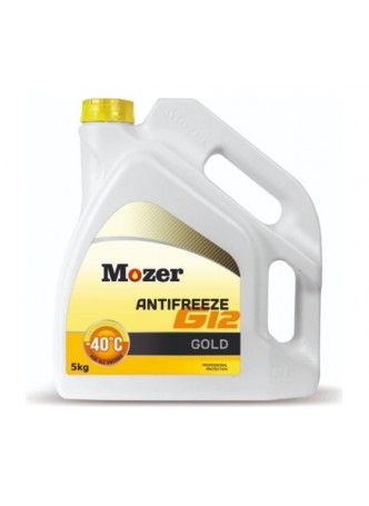 Оптом Антифриз G12 GOLD желтый, канистра 5кг MOZER 4606529