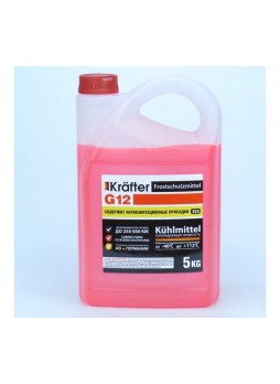Оптом Антифриз Krafter Furth KRAFTER G12, 5кг красный 601146
