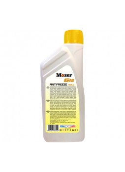Оптом Антифриз Mozer G12 GOLD желтый, канистра 1 кг 4606512