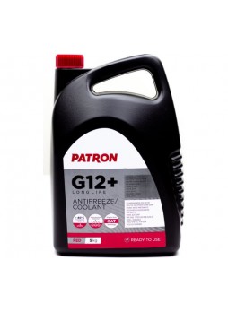 Оптом Антифриз PATRON 5 кг (4.4 л), красный, готовый, RED G12+, TL 774-D/F, G012A8DA1, G012A8FA1, WSS-M97B44-D, 6277M, MAN 324 SNF, MB 325.3, 1940663, 1381080 PCF2005