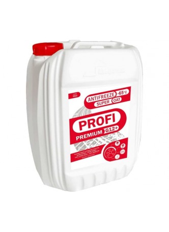 Оптом Антифриз PROFI PREMIUM -65 концентрат красный G12+ канистра 20 кг 12-65-020