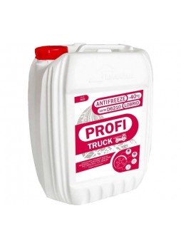 Оптом Антифриз PROFI TRUCK-40 красный канистра 20 кг ПТ-40-020