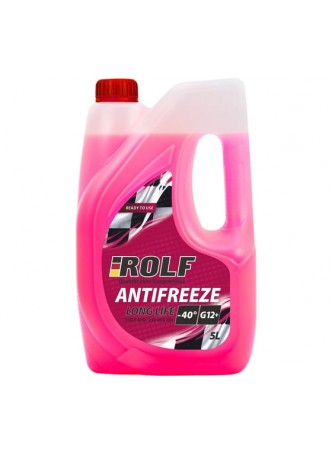 Оптом Антифриз Rolf antifreeze g12+ red, красный 5 л, карбоксилатный 70012