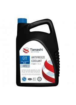 Оптом Антифриз Tamashi G11 EURO STANDARD BLUE, 5кг, синий, готовый, до -45C AFTB5
