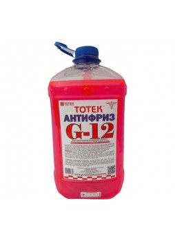 Оптом Антифриз Тотек красный G12 5л ПЭТ G12005PET