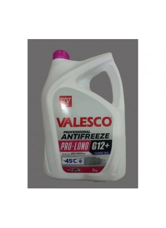 Оптом Антифриз VALESCO PRO-LONG G12+, -45`C, 5 кг 489087h