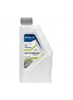 Оптом Антифриз VITEX O.E.M. for Hyundai Kia для корейских и японских автомобилей (хендай, киа) -40 G12++ Зеленый 1 кг v113201