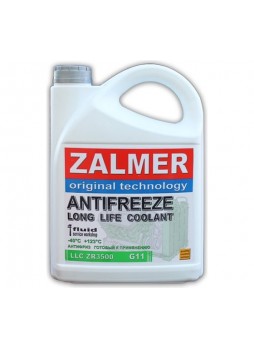 Оптом Антифриз ZALMER Antifreeze ZR3500 LLC G11 зеленый -35С, 10кг ZR35G010