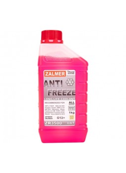 Оптом Антифриз ZALMER Antifreeze ZR3500 LLC G12+ красный -35С, 1кг ZR35R001