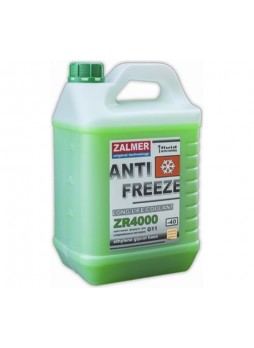 Оптом Антифриз ZALMER Antifreeze ZR4000 LLC G11 зеленый -40С 5кг ZR40G005