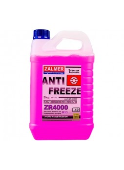 Оптом Антифриз ZALMER Antifreeze ZR4000 LLC G13 фиолетовый -40С 5кг ZR40V005