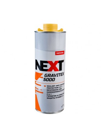 Оптом Антигравий-герметик NOVOL NEXT GRAVITEX 5000 2 в 1 бежевый, под пистолет, евробаллон 1 л 90970