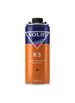 Оптом Антигравийное средство под пистолет SOLID KS (1кг), цвет: черный (Т) 331.1022
