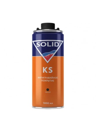 Оптом Антигравийное средство под пистолет SOLID KS (1кг), цвет: черный (Т) 331.1022