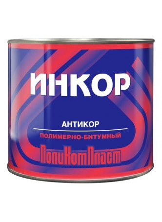 Оптом Антикоррозионное битумное покрытие-праймер ПолиКомпласт Инкор 2 кг PT180363