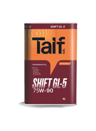 Оптом Автомобильное масло TAIF SHIFT GL-5 75W-90, 4 л 214046