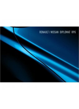 Оптом Базовая эмаль MegaMix Renault/Nissan Diplomat RPG, 850 мл, базисная автомобильная эмаль под лак, металлик 7542128659047