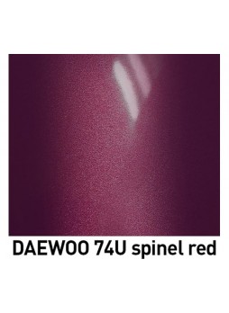 Оптом Базовая эмаль MOBIHEL металлик, DAEWOO 74U spinel red, 1 л 47085602