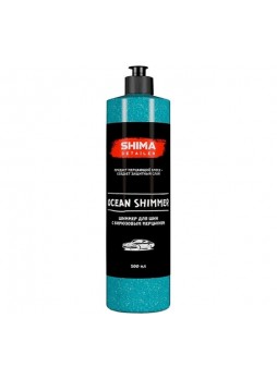 Оптом Чернитель для шин с бирюзовым мерцанием SHIMA DETAILER OCEAN SHIMMER 500 мл 4603740921282