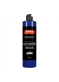 Оптом Чернитель шин с синим мерцанием SHIMA DETAILER BLUE SHIMMER 500 мл 4603740921268