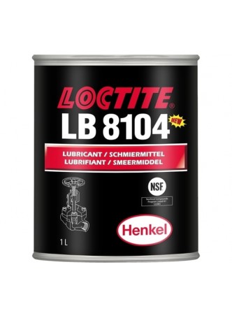 Оптом Cмазка силиконовая для пищевой промышленности 8104 LB 1 л Loctite 1652337