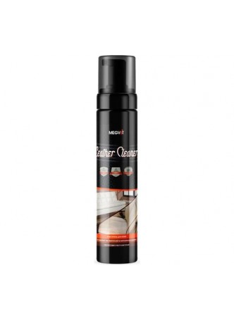 Оптом Деликатный очиститель кожи с антибактериальным эффектом Megvit 250 мл Leather Cleaner 250