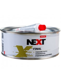 Оптом Финальная отделочная шпатлевка NOVOL NEXT FINAL, банка 1 кг + отвердитель 90910
