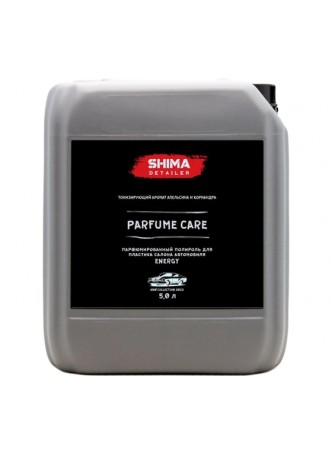 Оптом Глянцевый полироль для пластика SHIMA DETAILER PARFUME CARE ENERGY 5л 4603740921695