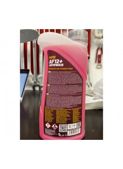 Оптом Готовый раствор охлаждающей жидкости MANNOL ANTIFREEZE LONGLIFE AF12+ антифриз красный, 1 л 2038