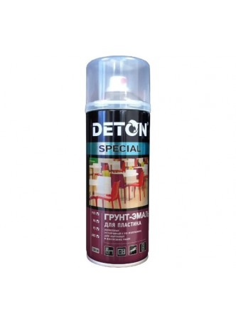 Оптом Грунт-эмаль Deton для пластика, белый, аэрозоль, 520 мл DTN-A07588