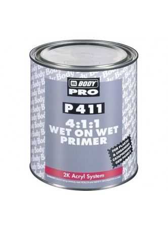 Оптом Грунт HB BODY Body P411 WET ON WET белый 1л 4111100001