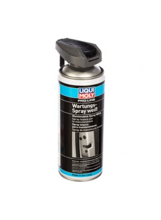 Оптом Грязеотталкивающая белая смазка LIQUI MOLY Pro-Line Wartungs-Spray weiss 0,4л 7387