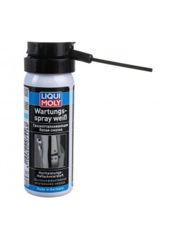 Оптом Грязеотталкивающая белая смазка LIQUI MOLY Wartungs-Spray weiss 0,05л 7556