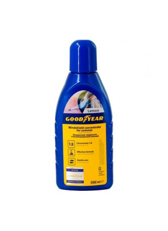 Оптом Концентрат жидкости стеклоомывателя Goodyear (летний) 1:8 (лимон), пластиковая бутылка 500мл GY000805