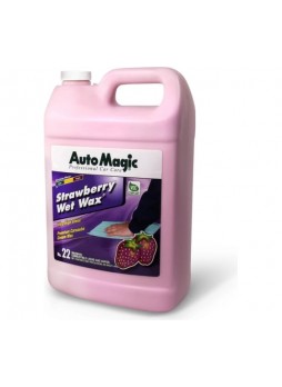 Оптом Крем-воск для защиты кузова AutoMagic Strawberry Wet Wax с клубничным ароматом, 3.79 л 22