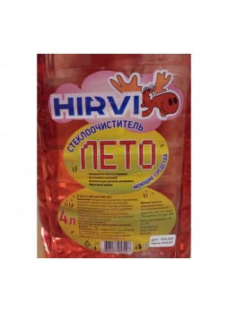 Оптом Летний очиститель стекол HIRVI 4 л арт 031x130