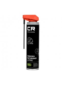 Оптом Литиевая смазка с PTFE CARVILLE RACING белая, аэрозоль, расп. 2в1, 400 мл G7400654