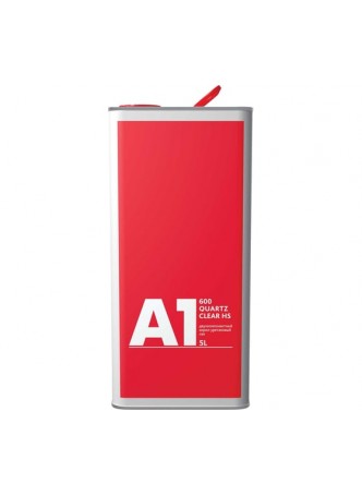 Оптом Ллак A1 600 Quartz Clear HS 5л+2.5л,  в компл. с отвердителем 600QC-5000