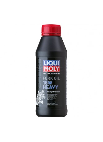 Оптом Масло для вилок и амортизаторов LIQUI MOLY Motorbike Fork Oil Heavy синтетическое, 15W, 0.5 л 1524