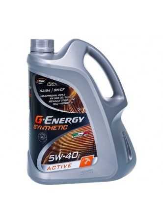 Оптом Масло G-ENERGY Synthetic Active 5W-40 5л 253142411